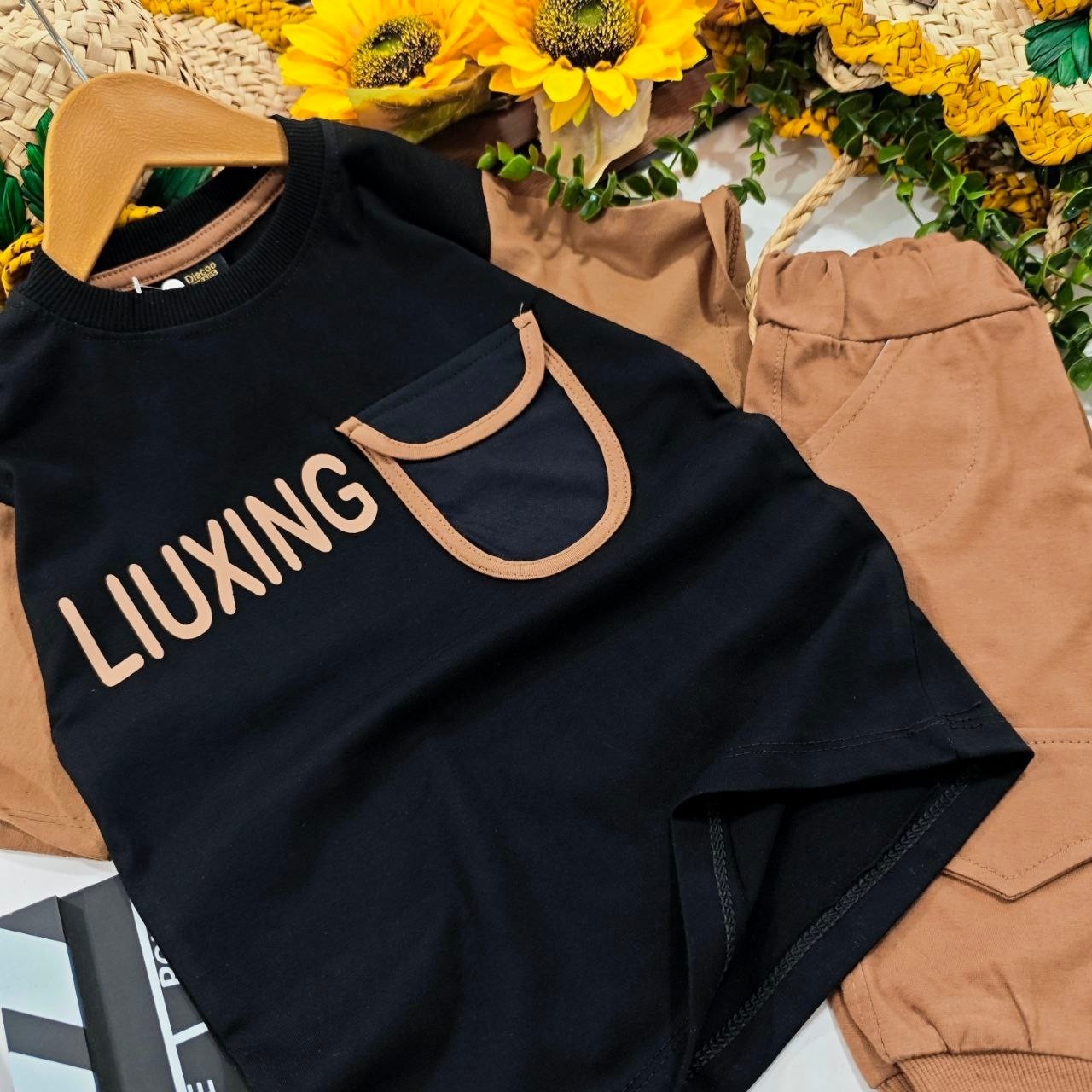ست بلوز و شلوارک LIUXING پسرونه